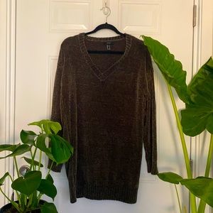 Olive green oversized sweater